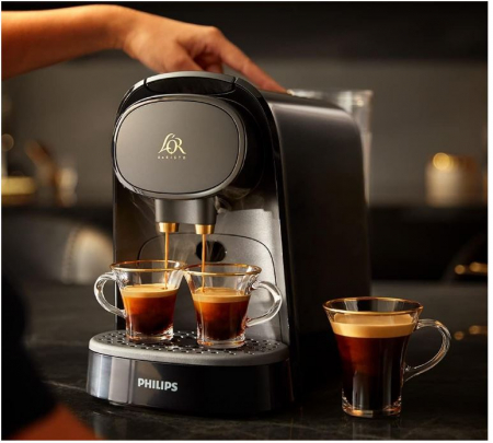 Espressor cu capsule Philips LM8012/60 L'OR Barista, 1450W, negru [11]