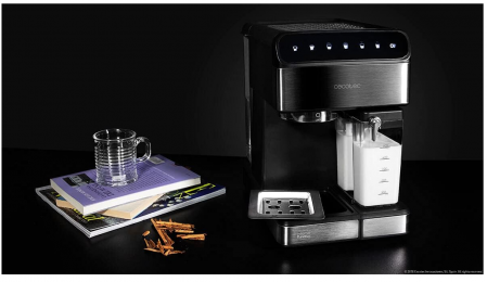 Espressor de Cafea Cecotec Touch Serie Nera, 1.4 l, 1350 W, 20 bar [6]