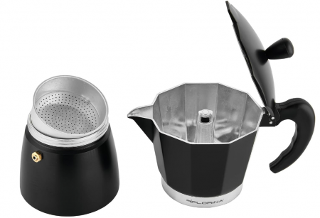 Espressor de cafea FLORINA Macchiato, aluminiu, 6 cești (250 ml) [4]