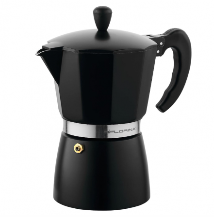 Espressor de cafea FLORINA Macchiato, aluminiu, 6 cești (250 ml) [0]