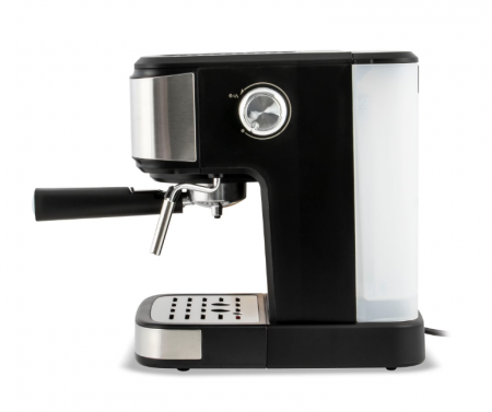 Espressor de cafea Zass ZEM 03, presiune 20 bari, 1,5 litrii, panou iluminat, dispozitiv spumare, 2 filtre [6]