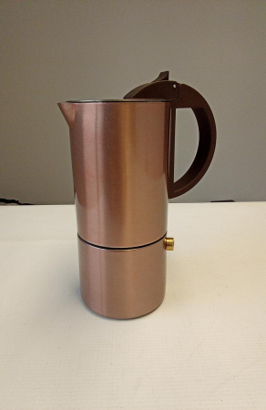 Espressor din oțel inoxidabil Gnali & Zani Chicca, 6 cesti, Rose Gold [2]