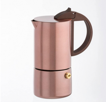 TOATE PRODUSELE - Espressor din oțel inoxidabil Gnali & Zani Chicca, 6 cesti, Rose Gold