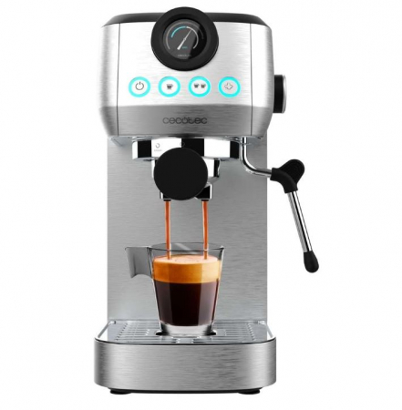 Espressor manual Cecotec Power Espresso 20 Steel Pro, 1350 W, 20 bar [0]