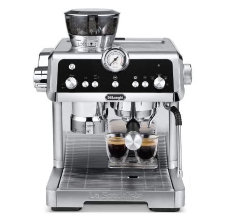 Electrocasnice pentru Bucatarie - Espressor manual DeLonghi La Specialista Prestigio EC 9355.M, 1450 W, 19 bari, Argintiu