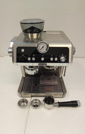 Espressor manual DeLonghi La Specialista Prestigio EC 9355.M, 1450 W, 19 bari, Argintiu [3]