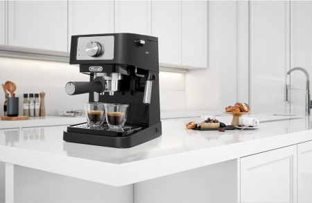 Espressor manual DELONGHI Stilosa EC260.BK, 1L, 1100W, 15 bar, negru [8]