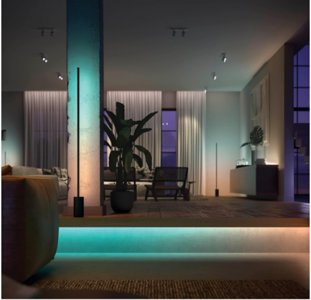 Extensie banda LED inteligenta Philips Hue, 1 metru, lumina alb+color [4]