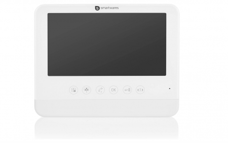 Camera de supravegere - Extensie monitor de interfon video Smartwares pentru DIC-22212 și DIC-22222, 720p HD, 17.8 cm