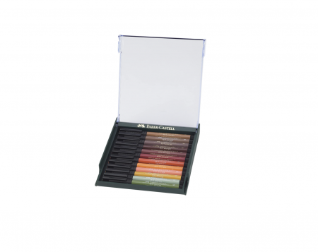 Birotica & Papetarie - Faber-Castell Pixuri, culori de toamna (pachet de 12)