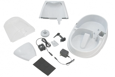 Fântână de apă PetSafe Drinkwell Platinum cu debit reglabil 5L [7]