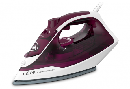 Fiare si Statii de Calcat - Fier de calcat cu abur Calor Express, 2400 W, talpa ceramica, FV2835C0