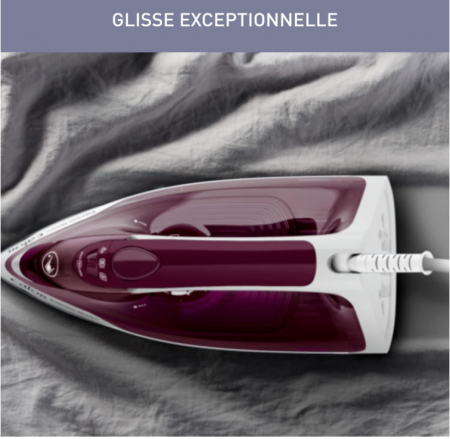 Fier de calcat cu abur Calor Express, 2400 W, talpa ceramica, FV2835C0 [4]