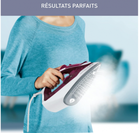 Fier de calcat cu abur Calor Express, 2400 W, talpa ceramica, FV2835C0 [5]