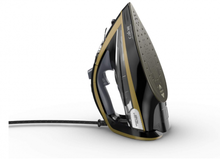 Fier de călcat cu abur Calor, până la 260 g/min aburi, FV9839C0, 350 ml, negru/auriu [8]
