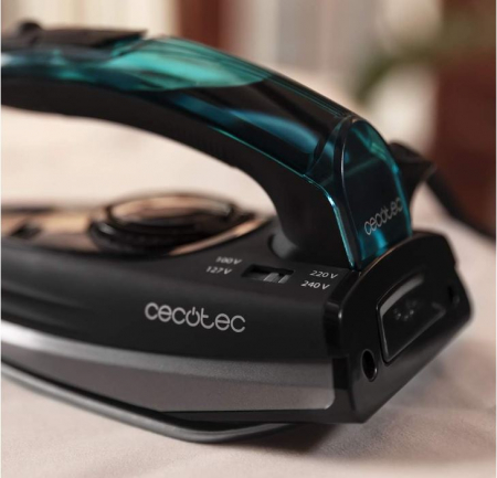 Fier de calcat cu abur Cecotec Fast&Furious 4000 Travel, 65 g/min, 1200 W [8]