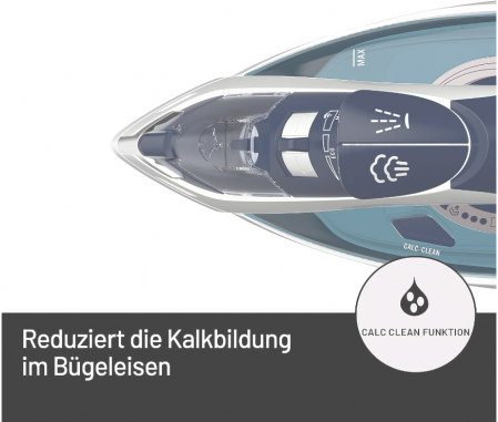 Fier de calcat cu abur Imetec Zerocalc Z3 3500, Tehnologie anticalcar, 2400 W [3]