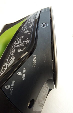 Fier de călcat cu abur Rowenta DW6330D1 Eco Intelligence, 2500 W, 1 litru, negru/verde [4]