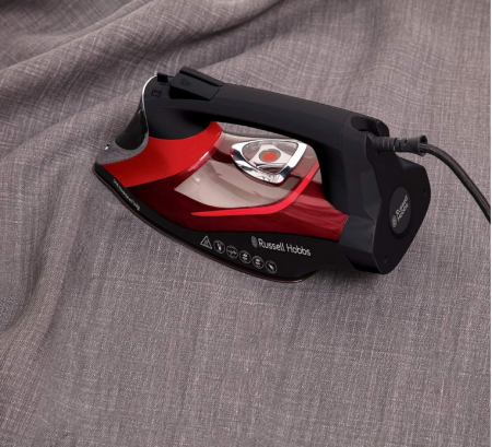 Fier de călcat cu abur Russell Hobbs One-Perfect-Temperature 2600W, 210 g/min abur, 25090-56 [6]