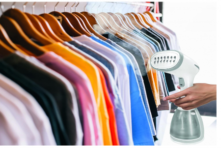 Fier de călcat cu abur vertical Jocca 5926G, Gri [3]