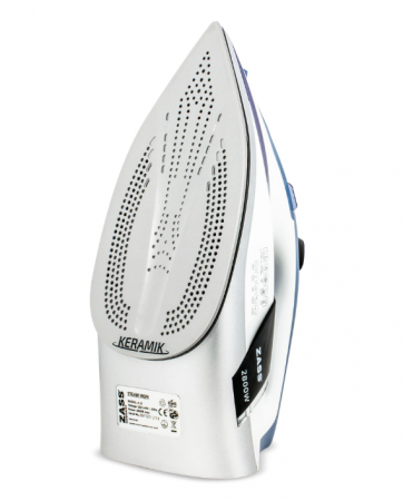 Fier de calcat cu abur Zass A 22, 2800W, Jet de abur 180 g/min, talpa ceramica, rezervor apa 450 ml [2]