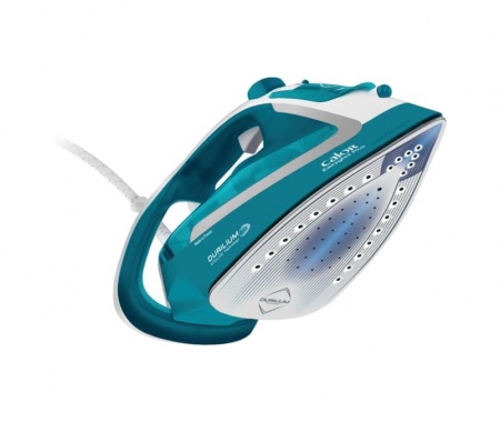 Fier de calcat cu aburi Calor Easygliss Plus FV5719C0, 2500 W, albastru [4]