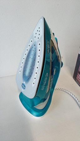 Fier de calcat cu aburi Calor Easygliss Plus FV5719C0, 2500 W, albastru [3]