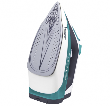 Fier de călcat cu aburi fără fir BEPER 50.161, funcție de autocurățare, anticalcar, antipicurare [4]