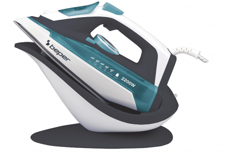 Fier de călcat cu aburi fără fir BEPER 50.161, funcție de autocurățare, anticalcar, antipicurare [1]