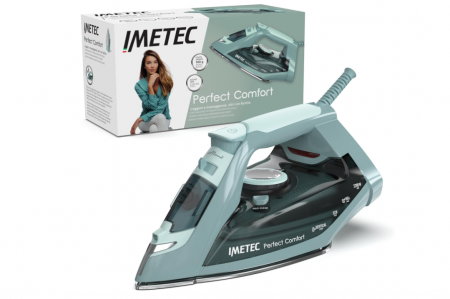 Fiare de calcat si masini de cusut - Fier de călcat cu aburi Imetec Perfect Comfort, Presiune abur 140g, 2200W