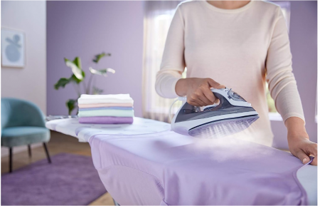 Fier de călcat cu aburi Philips EasySpeed, 2000 W, abur 25 g/min, abur Boost 100 g, GC1751/80 [4]