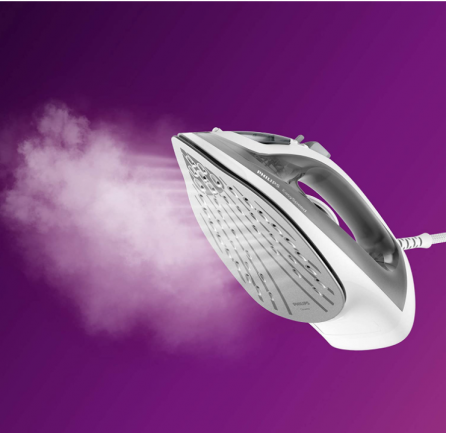 Fier de călcat cu aburi Philips EasySpeed, 2000 W, abur 25 g/min, abur Boost 100 g, GC1751/80 [2]