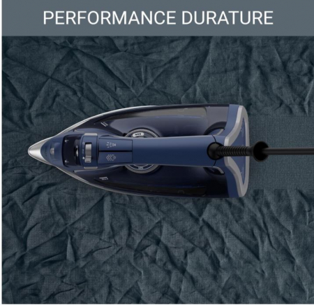 Fier de calcat cu aburi Rowenta DW8215D1 PRO, 2800W, 45g/min, albastru [8]