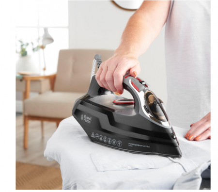 Fier de călcat cu aburi Russell Hobbs, 20630-56, priza UK, 45 g de abur continuu, 3100 W [3]