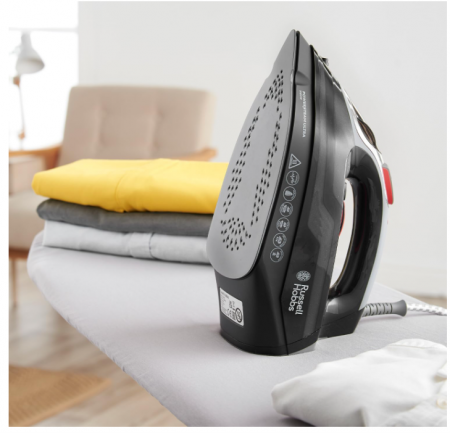 Fier de călcat cu aburi Russell Hobbs, 20630-56, priza UK, 45 g de abur continuu, 3100 W [4]