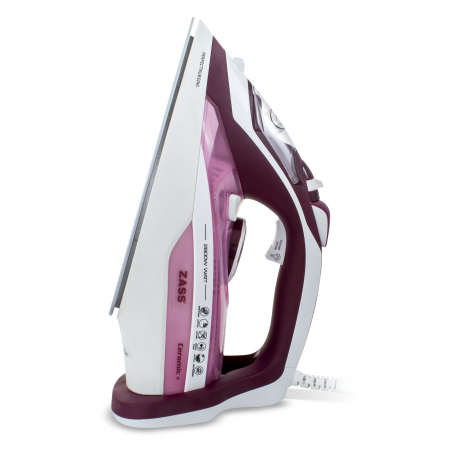 Fier de calcat Zass A 10, 2800W, calcator cu talpa ceramica+ calcare verticala, Jet 160g/min [2]