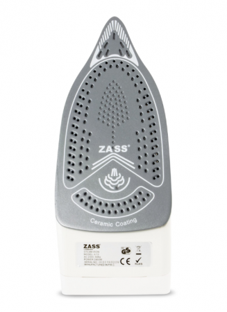 Fier de calcat Zass A 13, 2400W, talpa ceramica, calcare verticala, Jet 140g/min [2]