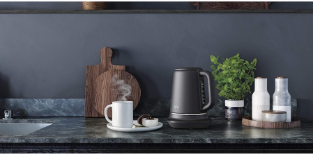 Fierbător AEG K7-1-6BP, 1.7L, afișaj LED, gri [6]