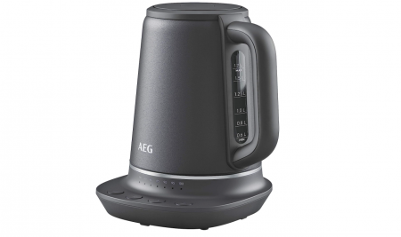 Fierbător AEG K7-1-6BP, 1.7L, afișaj LED, gri [0]