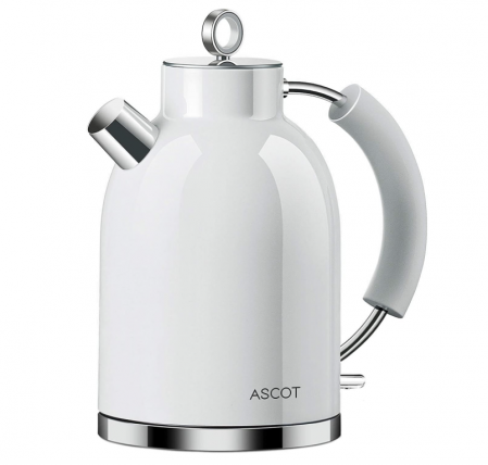 Fierbător apa ASCOT, ceainic electric de 1,6 litri, 2200 w [0]