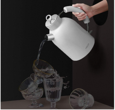 Fierbător apa ASCOT, ceainic electric de 1,6 litri, 2200 w [7]