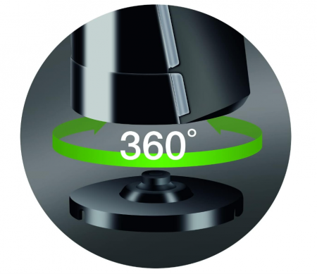 Fierbător apa Braun Household Impression WK 600 (2200 W, 1,7 l), oțel inoxidabil [3]