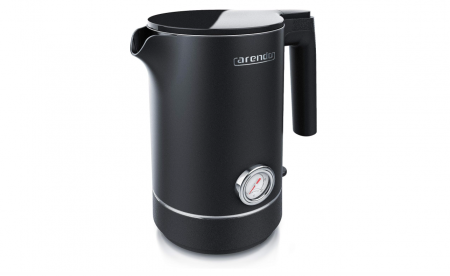 Electrocasnice pentru Bucatarie - Fierbător Arendo din oțel inoxidabil cu afișare a temperaturii, 1.5 L, filtru de calcar