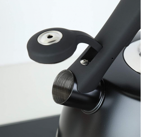 Fierbător cu fluier, oțel inoxidabil 2,5 L, potrivit pentru toate tipurile de plite/aragaz, inclusiv cu inducție [5]