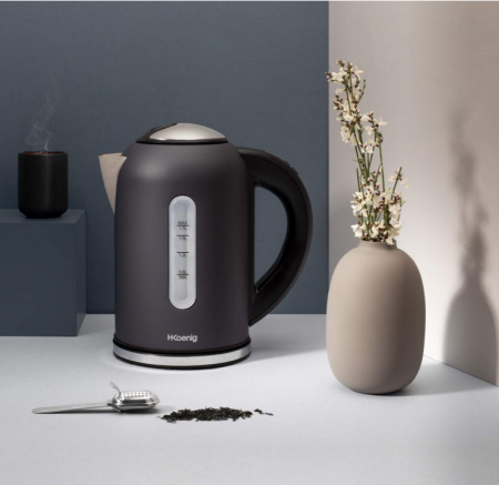 Fierbător de apa H.Koenig BOE52 cu temperatură reglabilă/ 1.7l/ 40-100°C/ 2200W [5]