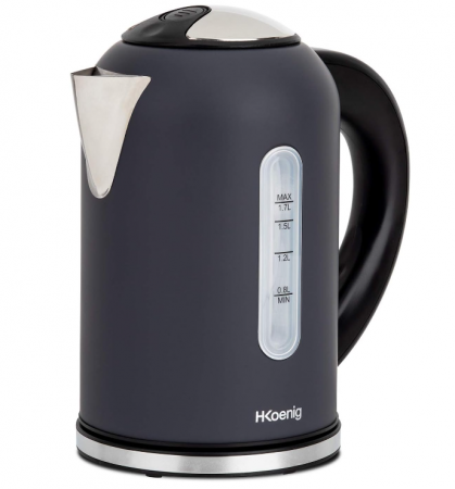 Fierbător de apa H.Koenig BOE52 cu temperatură reglabilă/ 1.7l/ 40-100°C/ 2200W [1]