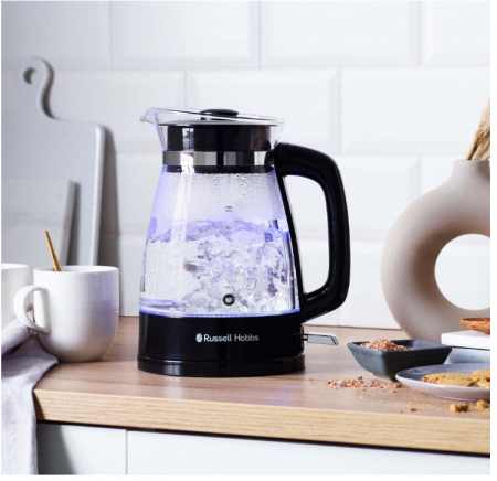 Fierbător de sticlă Russell Hobbs, 1.7 L, 2400 W, 26080-70 [4]