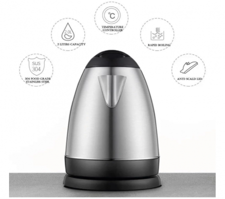 Fierbător electric, 1.8 L, oprire automată, baza rotativa [1]