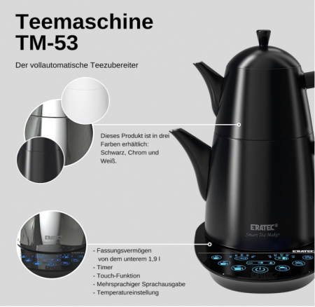 Fierbator electric automat TM-53 1.9L 2000W, ceainic [1]