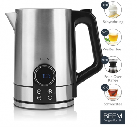 Fierbator electric BEEM TEA-SWITCH 2200W, ceainic 1.7L, 40-100°C [1]